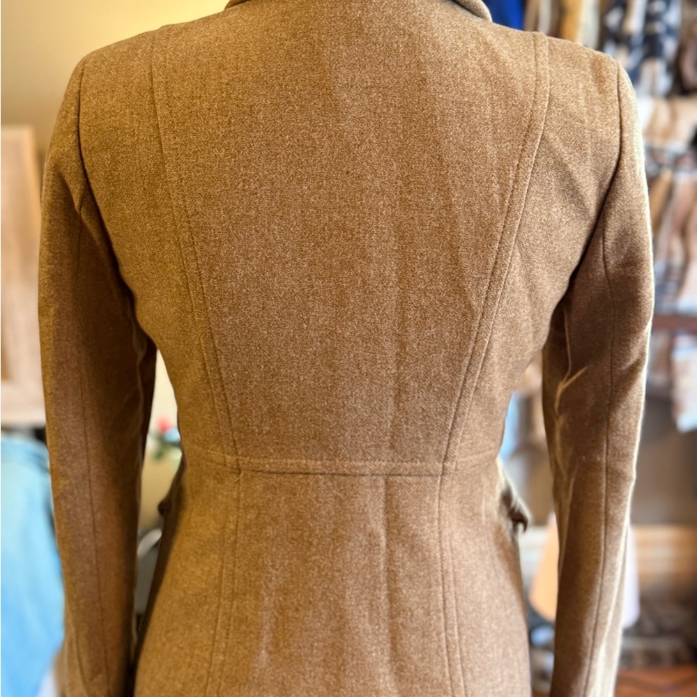 J. Crew Women's Brown Blazer with Button Detail - Picture 2 of 5
